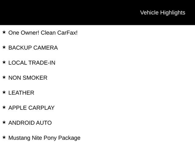 Used 2023 Ford Mustang Mach-E Premium w/ Mustang Nite Pony Package RWD image 12