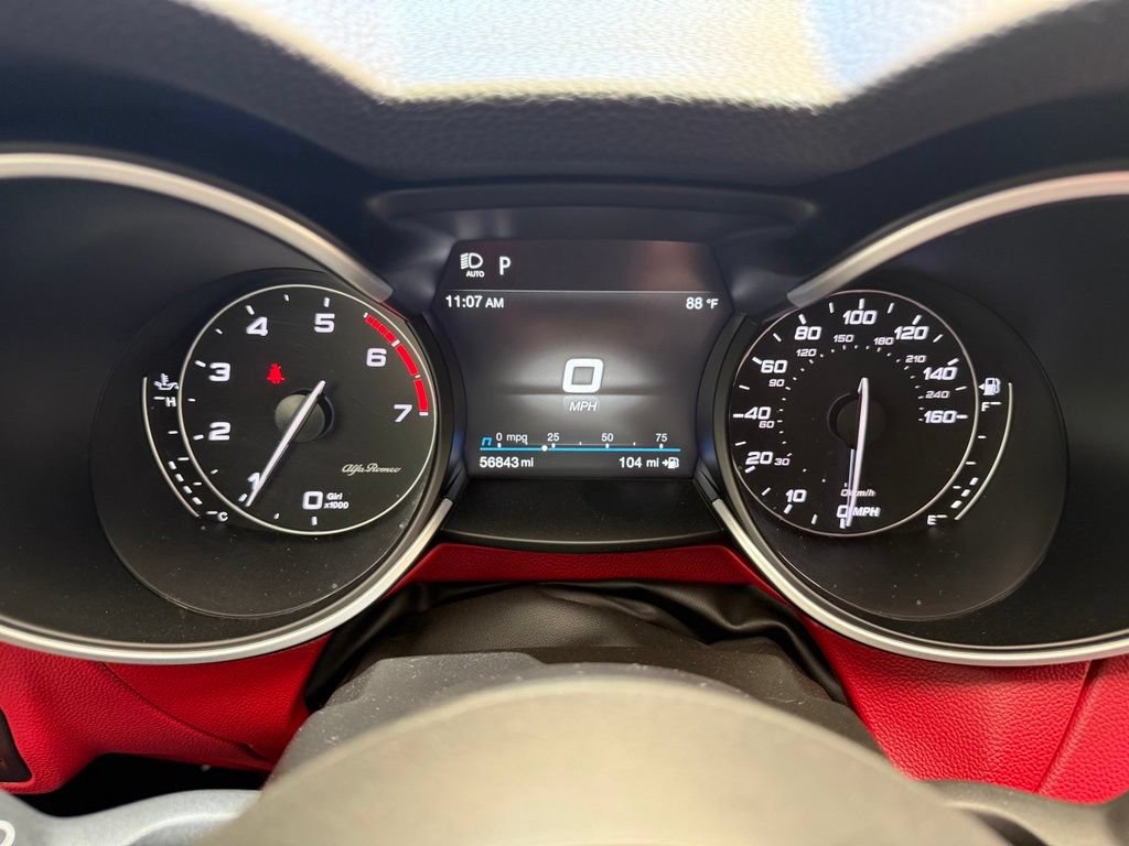 Used 2021 Alfa Romeo Stelvio Sprint w/ Nero Edizione RWD image 17