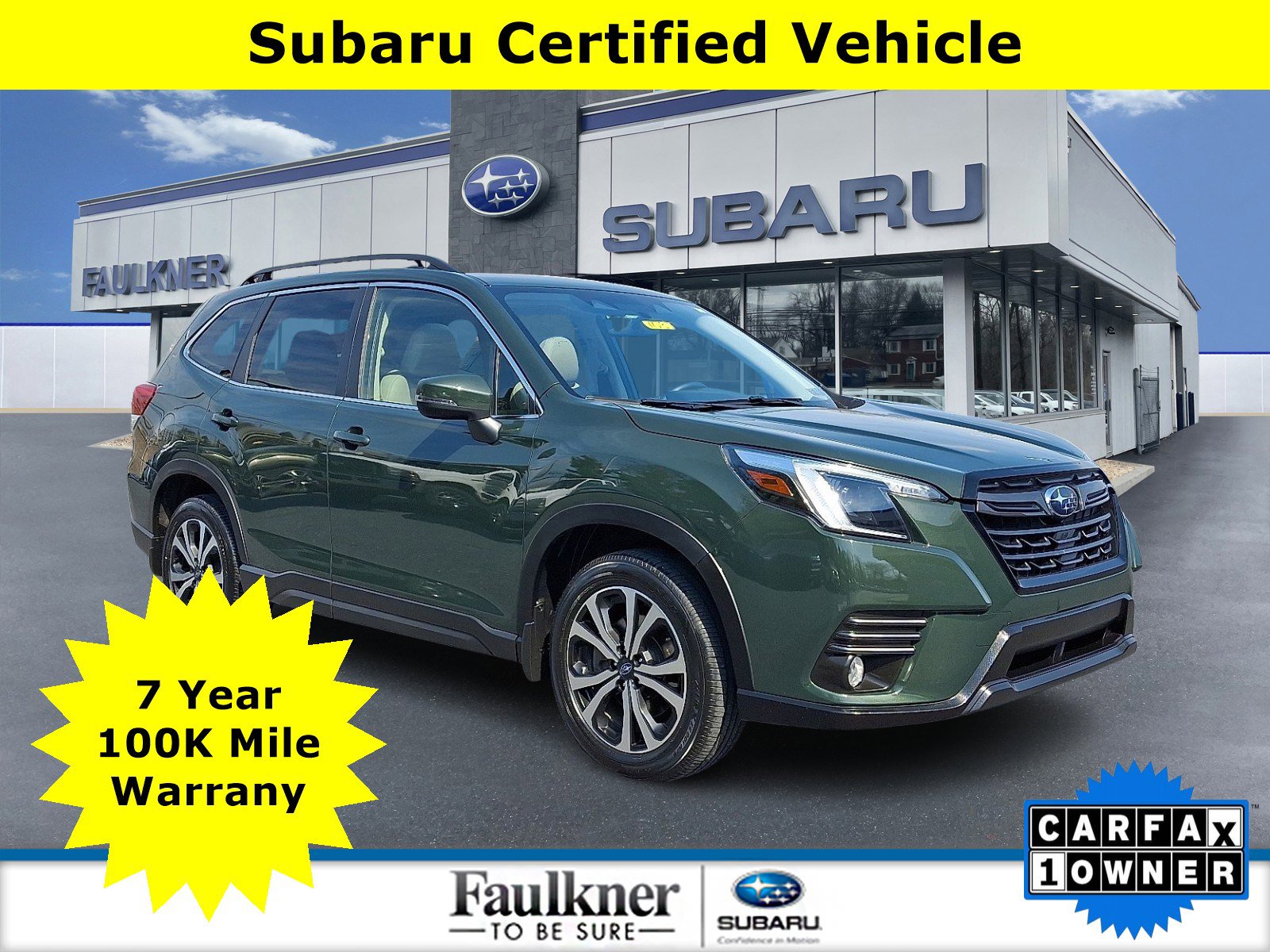 Certified 2023 Subaru Forester Limited image 1