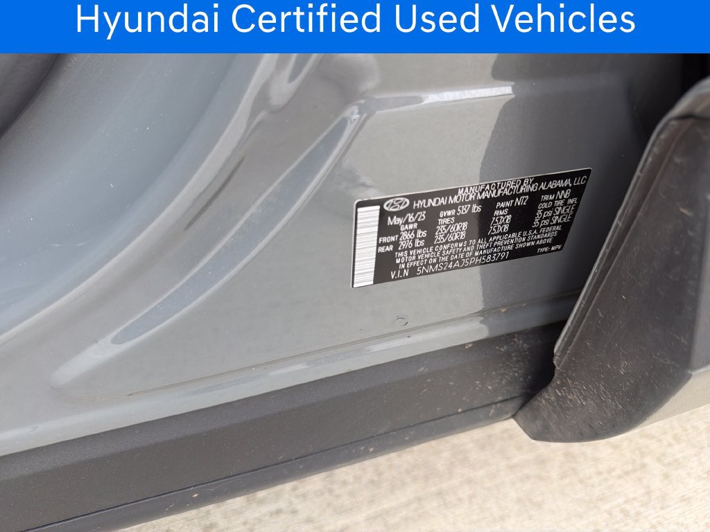 Certified 2023 Hyundai Santa Fe SEL w/ Cargo Package FWD image 36