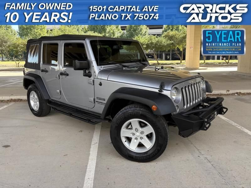 Used 2016 Jeep Wrangler Unlimited Sport w/ Quick Order Package 23S AWD/4WD image 1