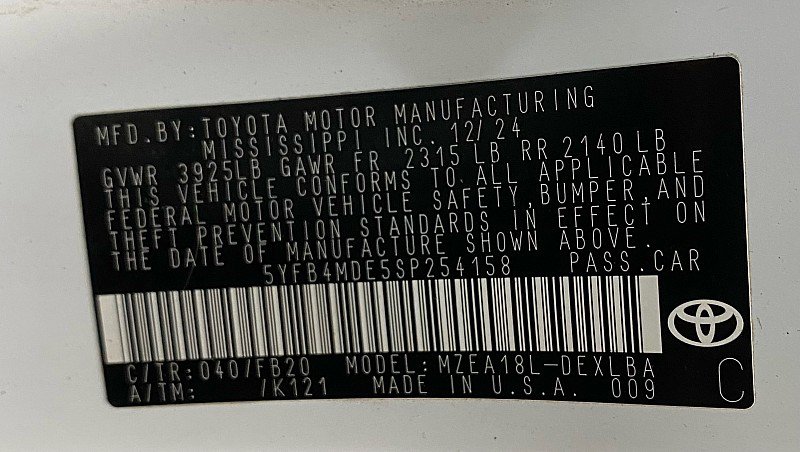 Used 2025 Toyota Corolla LE image 27