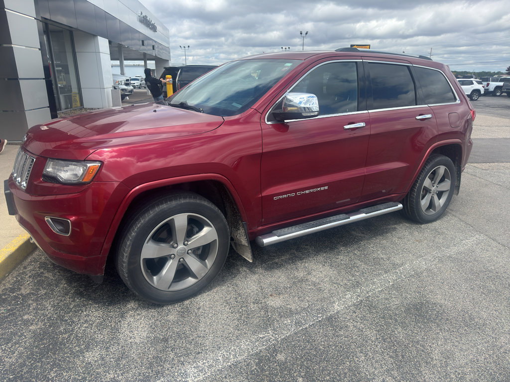 Used 2014 Jeep Grand Cherokee Overland w/ Advanced Technology Group AWD/4WD image 1
