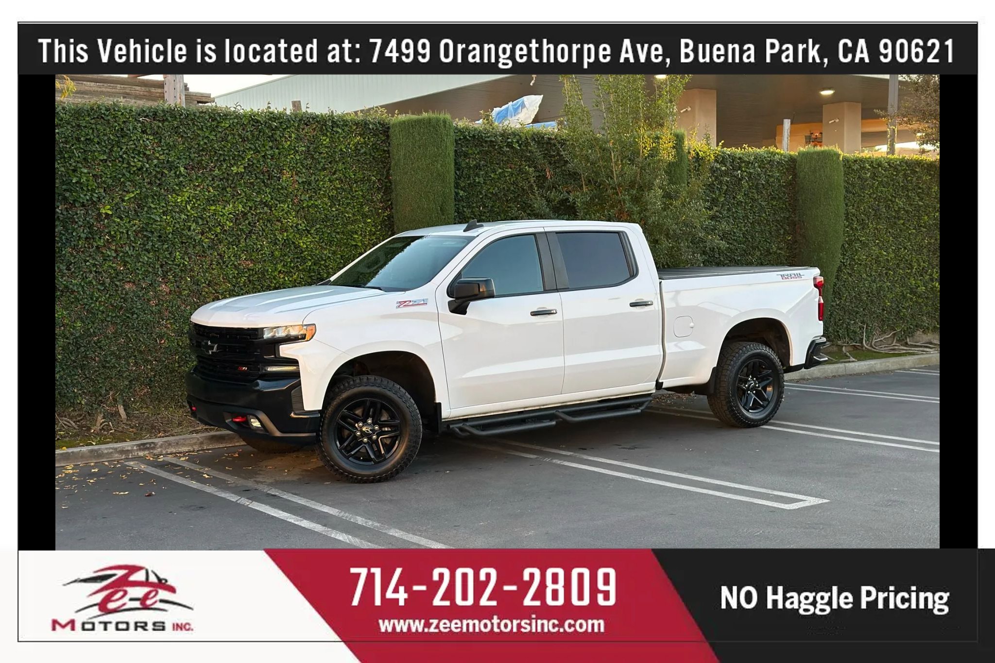 Used 2019 Chevrolet Silverado 1500 LT Trail Boss w/ Convenience Package AWD/4WD image 13