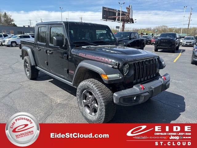 Used 2020 Jeep Gladiator Rubicon w/ Uconnect 4C Nav & Sound Group AWD/4WD image 1
