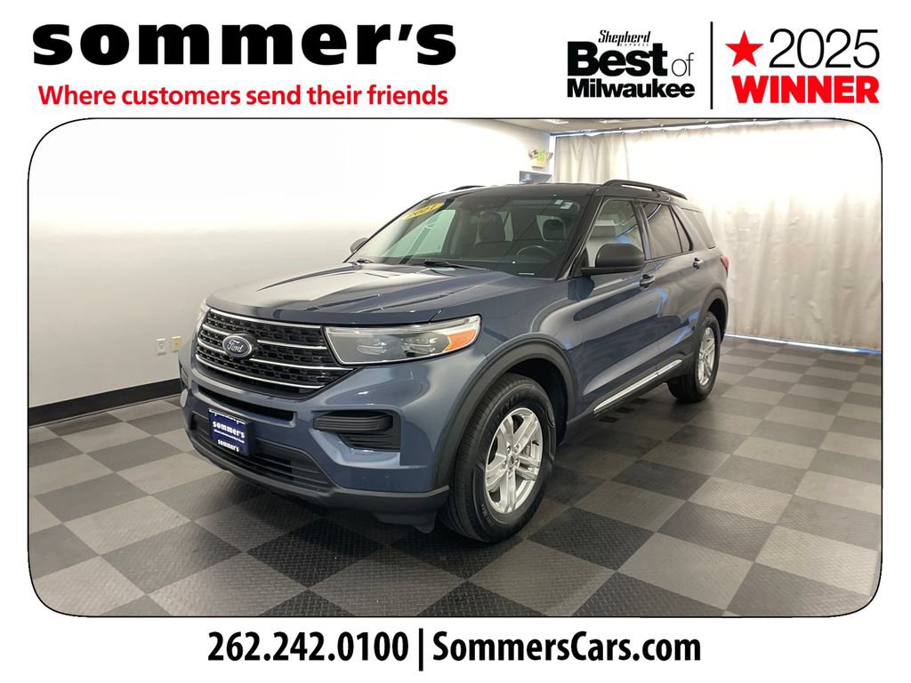 Used 2021 Ford Explorer XLT w/ Class III Trailer Tow Package AWD/4WD video 2