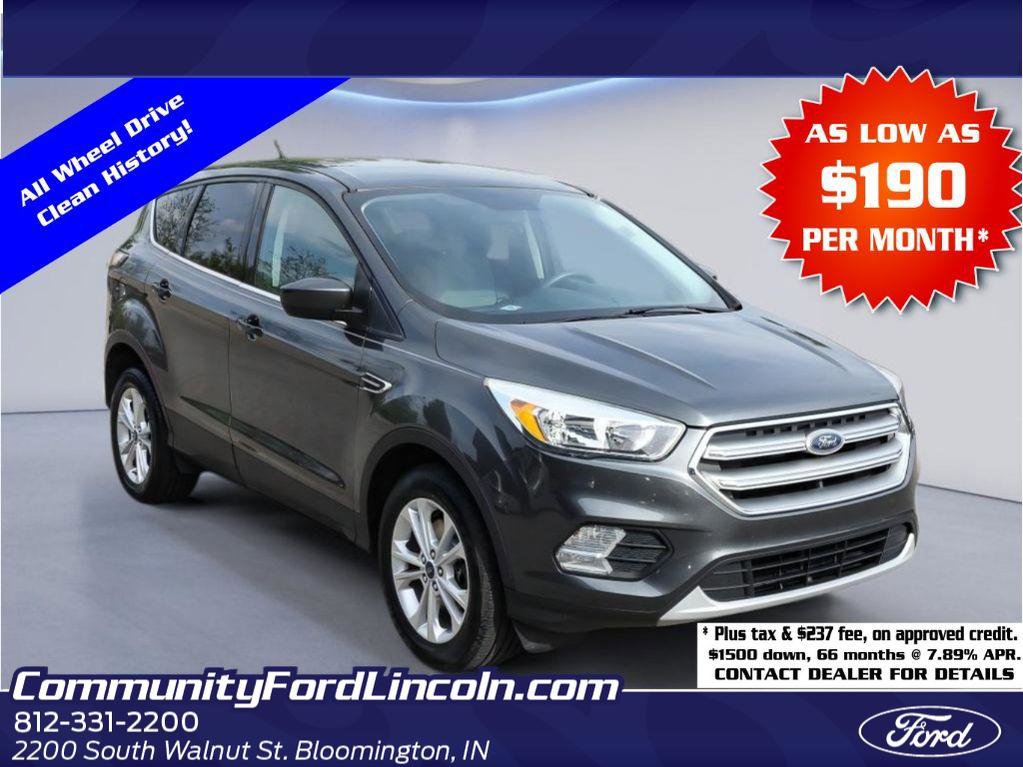 Used 2017 Ford Escape SE