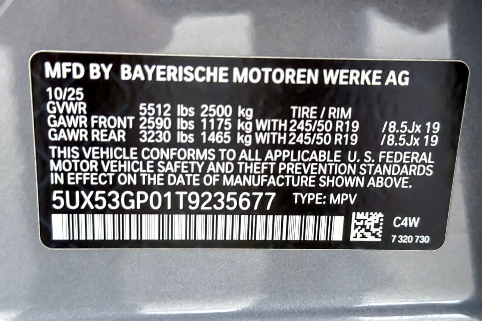 Used 2026 BMW X3 xDrive30i w/ Convenience Package AWD/4WD image 28