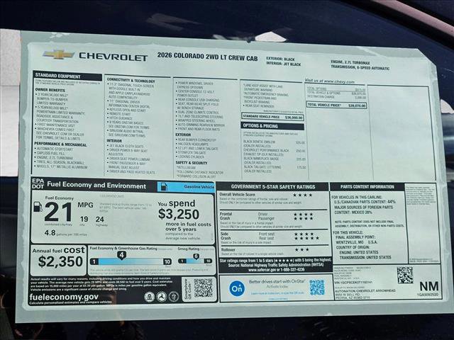 New 2026 Chevrolet Colorado LT image 17