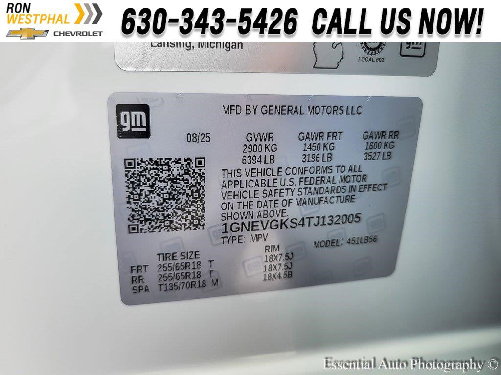 New 2026 Chevrolet Traverse LT image 22