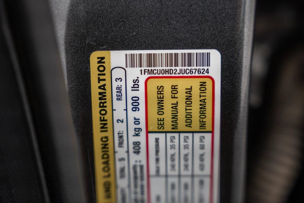 Used 2018 Ford Escape SEL FWD image 37