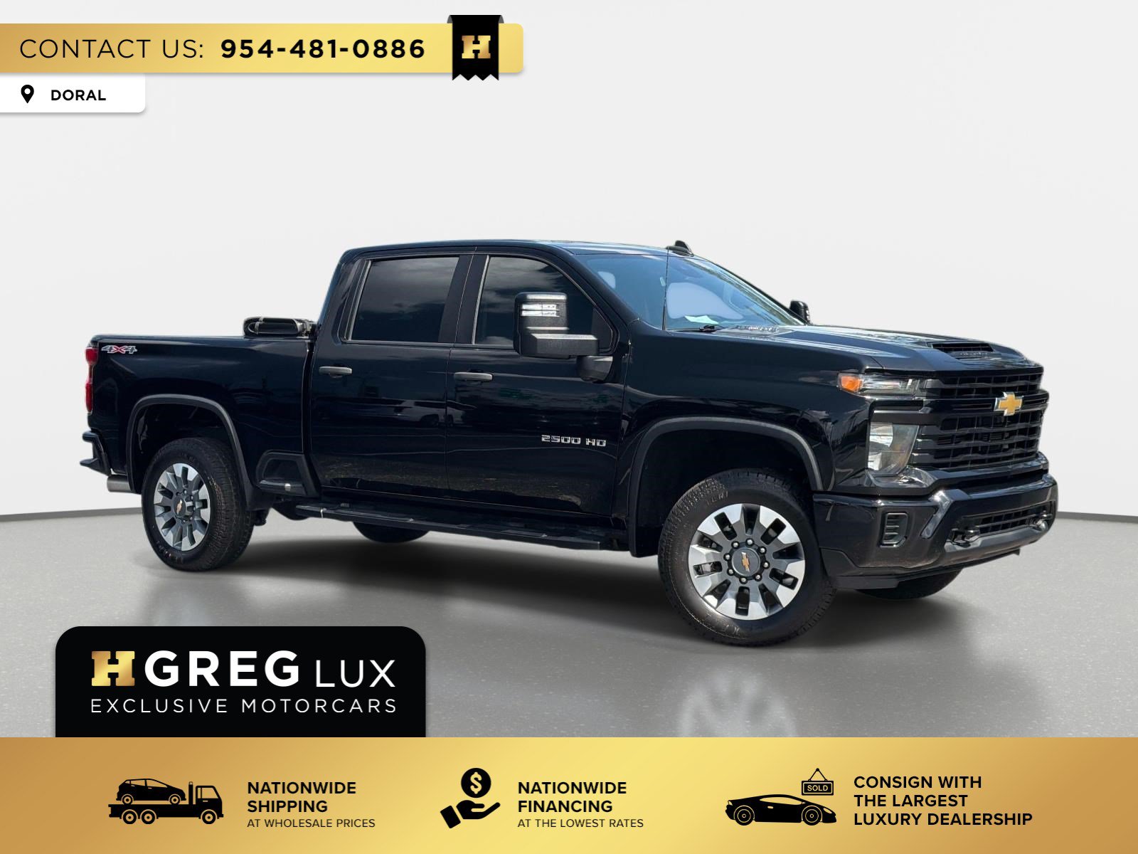 Used 2024 Chevrolet Silverado 2500 Custom w/ Custom Value Package