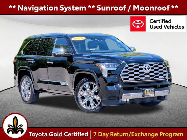 Certified 2026 Toyota Sequoia Capstone AWD/4WD image 1