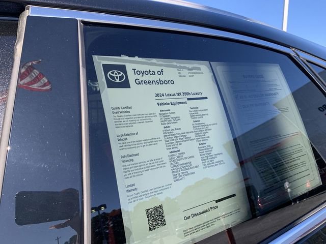 Used 2024 Lexus NX 350h AWD image 38