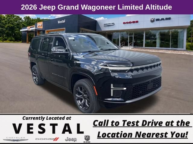 New 2026 Jeep Grand Wagoneer Limited w/ Premium Group II AWD/4WD 360° Tour