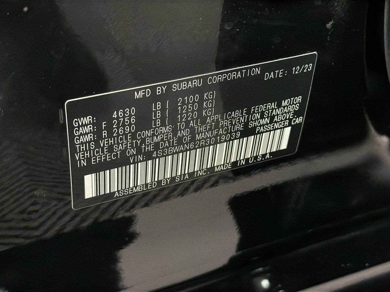 Used 2024 Subaru Legacy Limited image 29