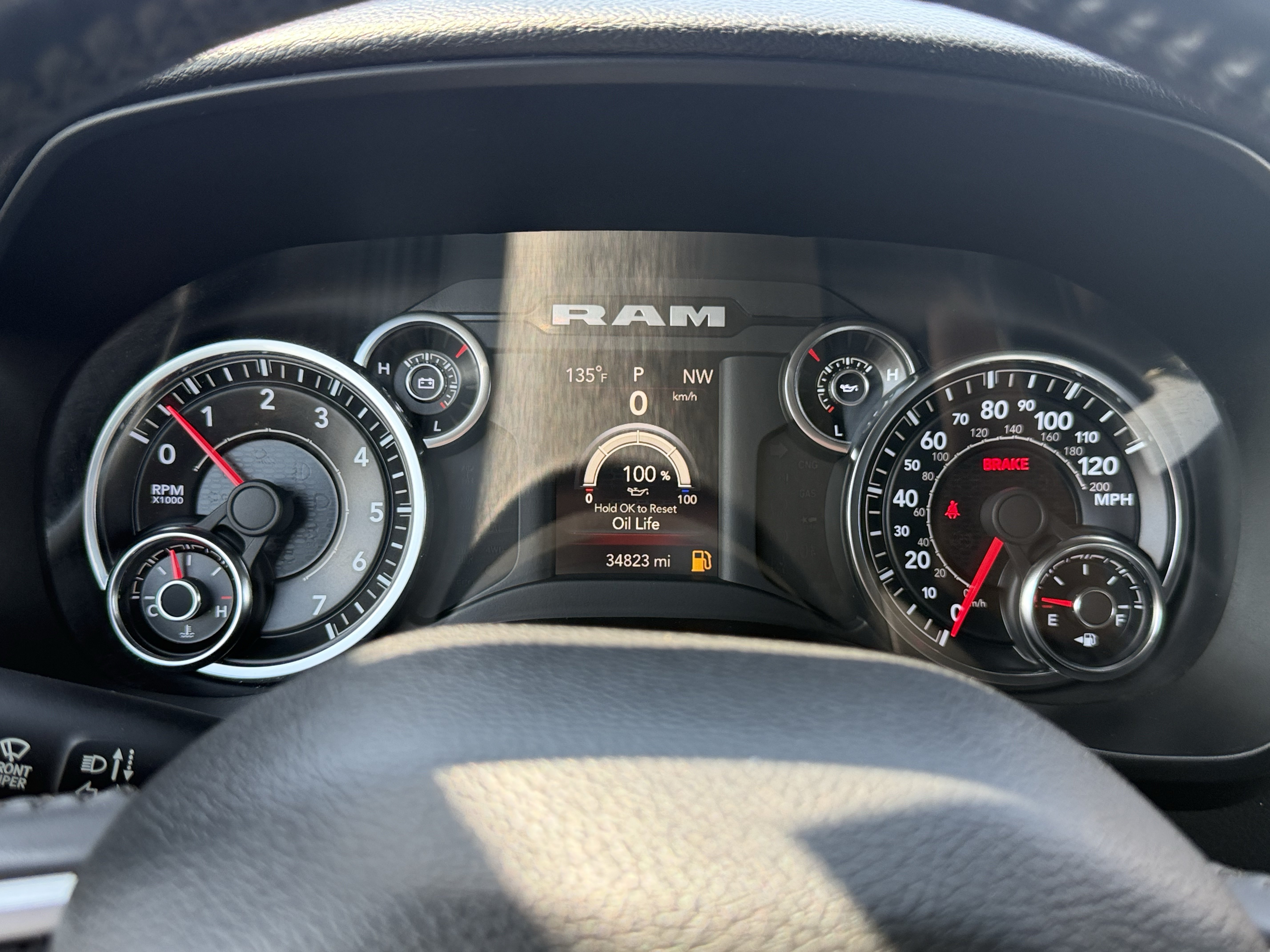 Used 2023 RAM 1500 Big Horn w/ Trailer Tow Group RWD image 32