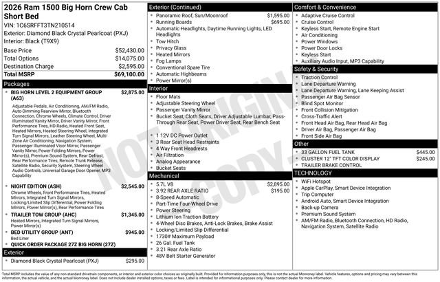 New 2026 RAM 1500 Big Horn image 15