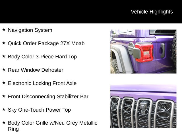 New 2026 Jeep Wrangler Unlimited Rubicon 392 w/ Quick Order Package 27X Moab AWD/4WD image 3