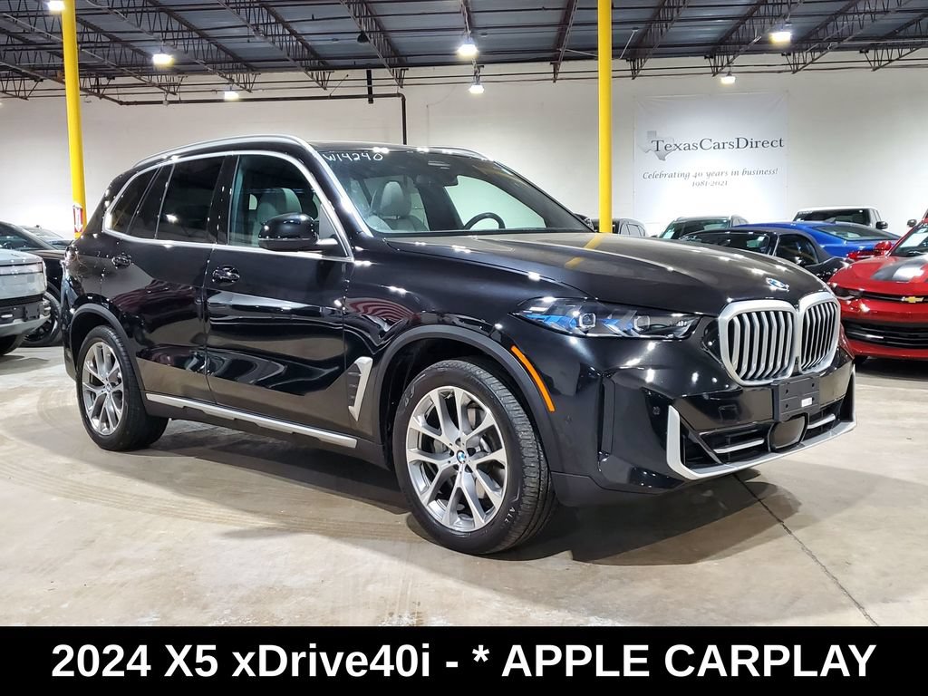 Used 2024 BMW X5 xDrive40i w/ Premium Package AWD/4WD image 3