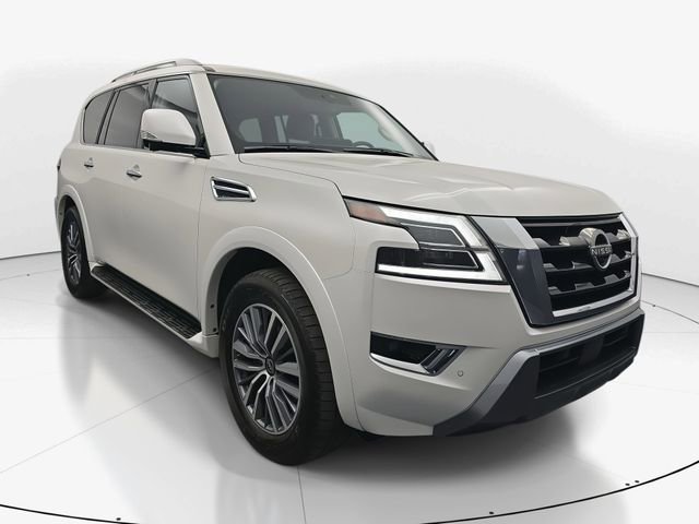 Used 2024 Nissan Armada SL w/ Captain's Chairs Package RWD image 2