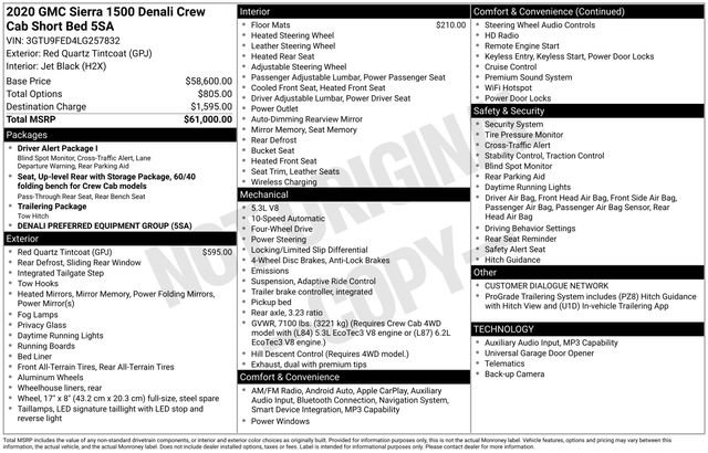 Used 2020 GMC Sierra 1500 Denali image 5