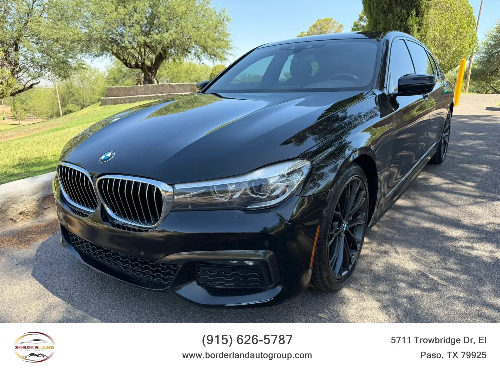 Used 2019 BMW 740i xDrive w/ M Sport Package AWD/4WD image 1