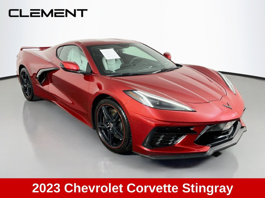 Used 2023 Chevrolet Corvette Stingray Preferred Cpe w/ Z51 Performance Package RWD image 4