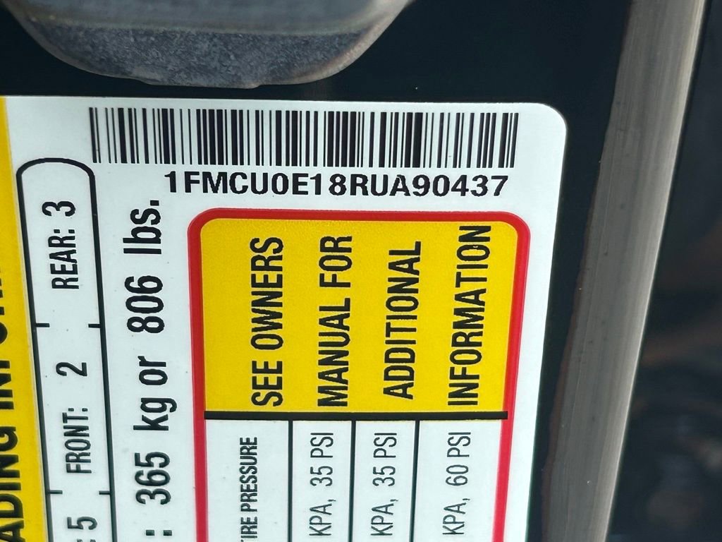 Certified 2024 Ford Escape SE w/ PHEV Premium Package FWD image 45