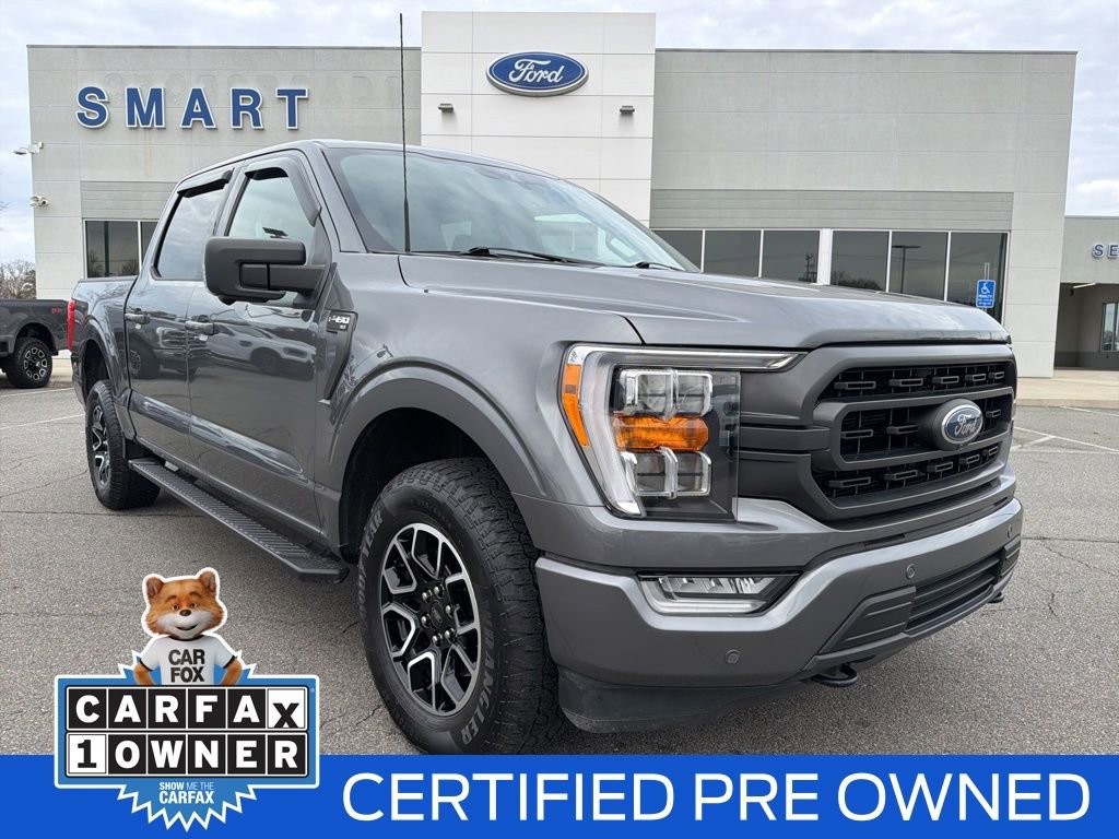 Certified 2022 Ford F150 XLT w/ Equipment Group 302A High image 1