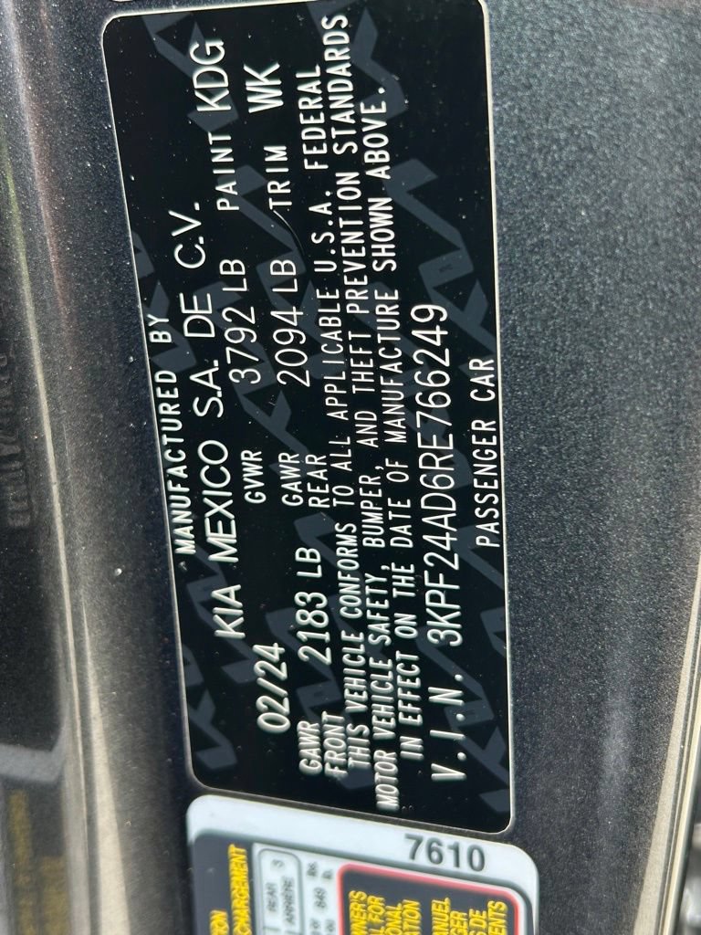 Used 2024 Kia Forte LXS w/ LXS Technology Package FWD image 41