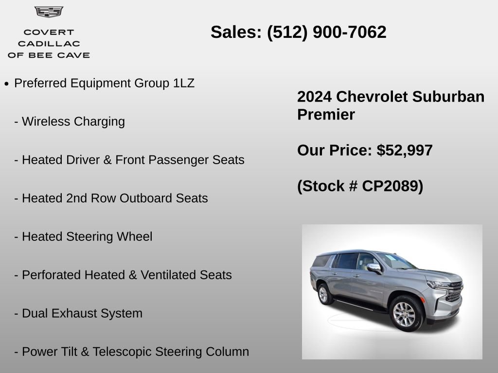 Used 2024 Chevrolet Suburban Premier image 18