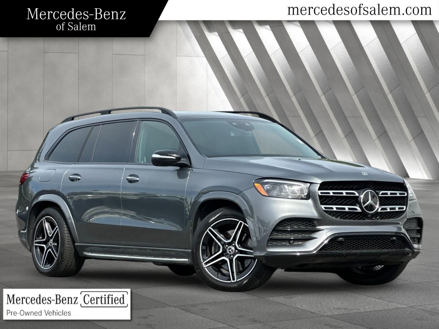 Used 2022 Mercedes-Benz GLS 450 4MATIC w/ AMG Line Exterior image 1