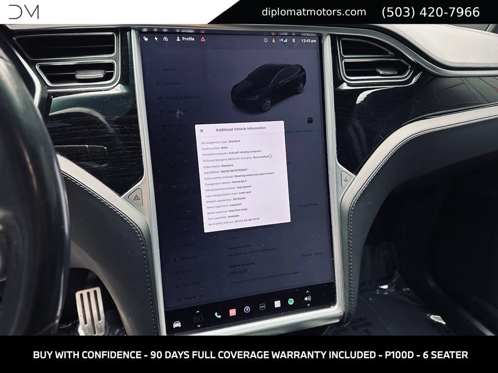 Used 2017 Tesla Model X P100D AWD/4WD image 38