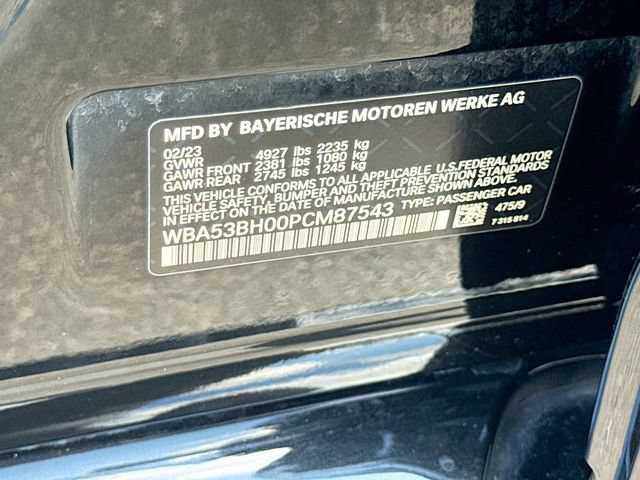 Used 2023 BMW 530i w/ Premium Package RWD image 46