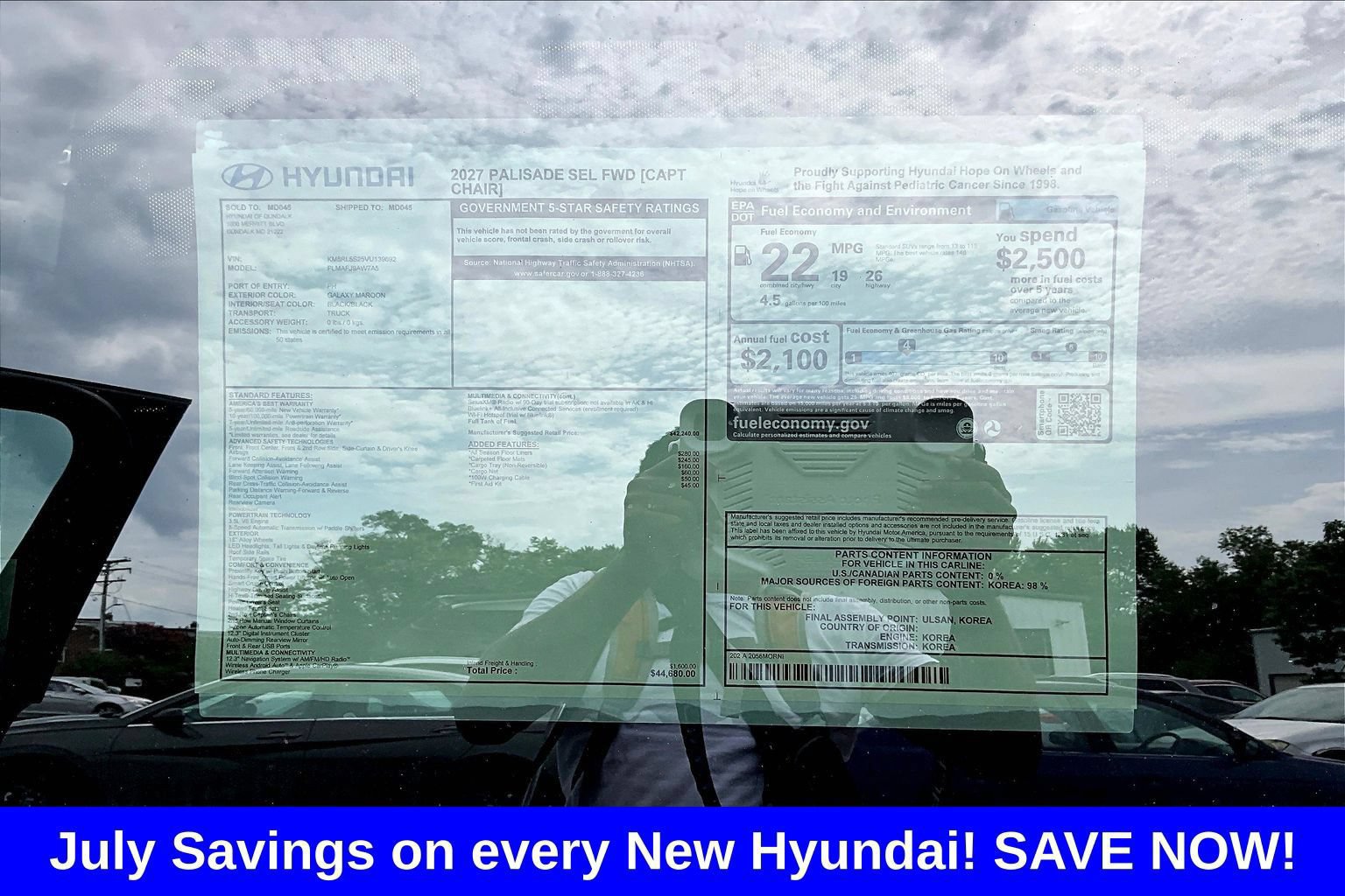 New 2027 Hyundai Palisade SEL FWD image 19