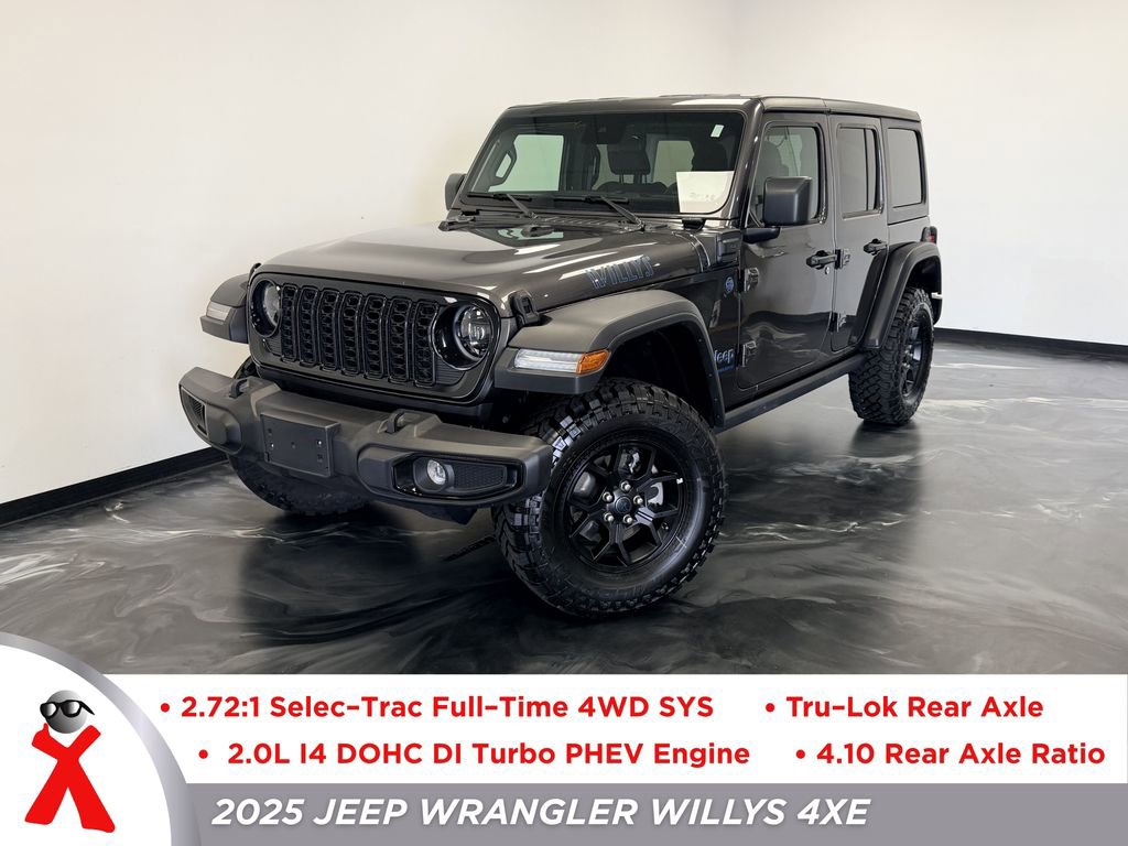Used 2025 Jeep Wrangler Unlimited Sport S 4xe AWD/4WD video 1