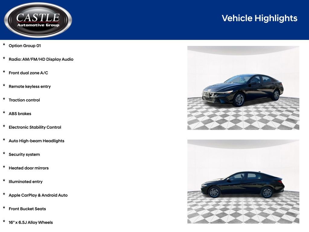 New 2025 Hyundai Elantra Blue image 4