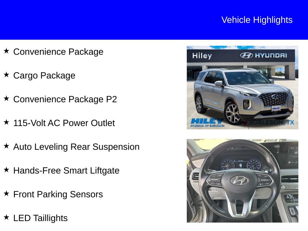 Used 2022 Hyundai Palisade SEL w/ Convenience Package AWD/4WD image 9