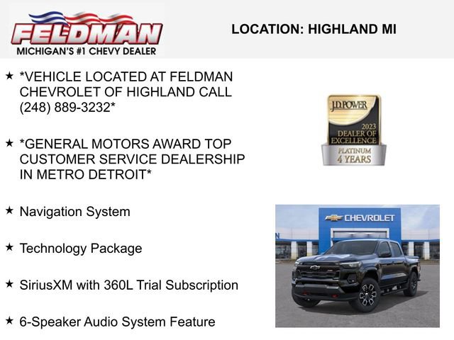 New 2026 Chevrolet Colorado Z71 w/ Technology Package image 3