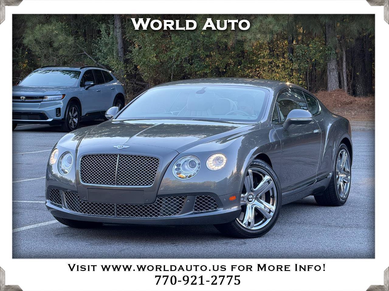 Used 2012 Bentley Continental GT AWD/4WD image 1