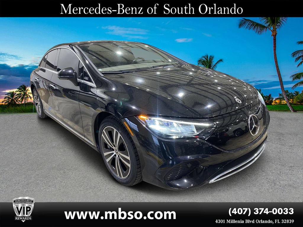Certified 2023 Mercedes-Benz EQE 500 4MATIC Sedan video 1