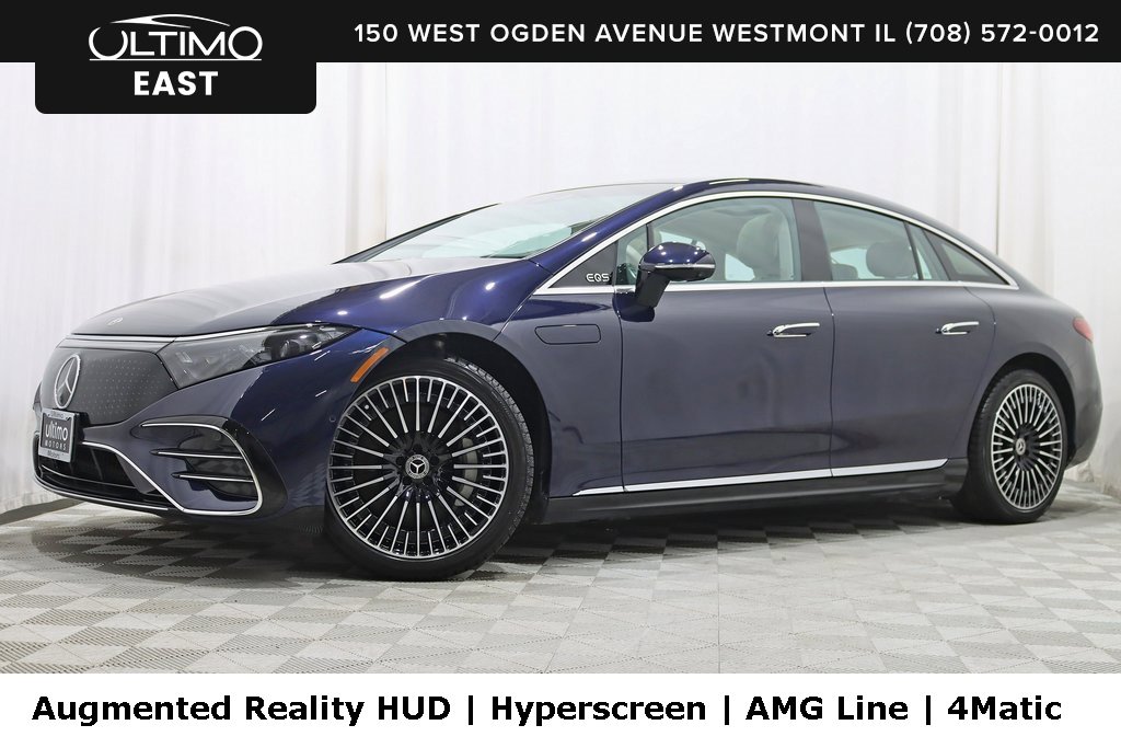 Used 2022 Mercedes-Benz EQS 580 4MATIC Sedan w/ Exclusive Trim Package