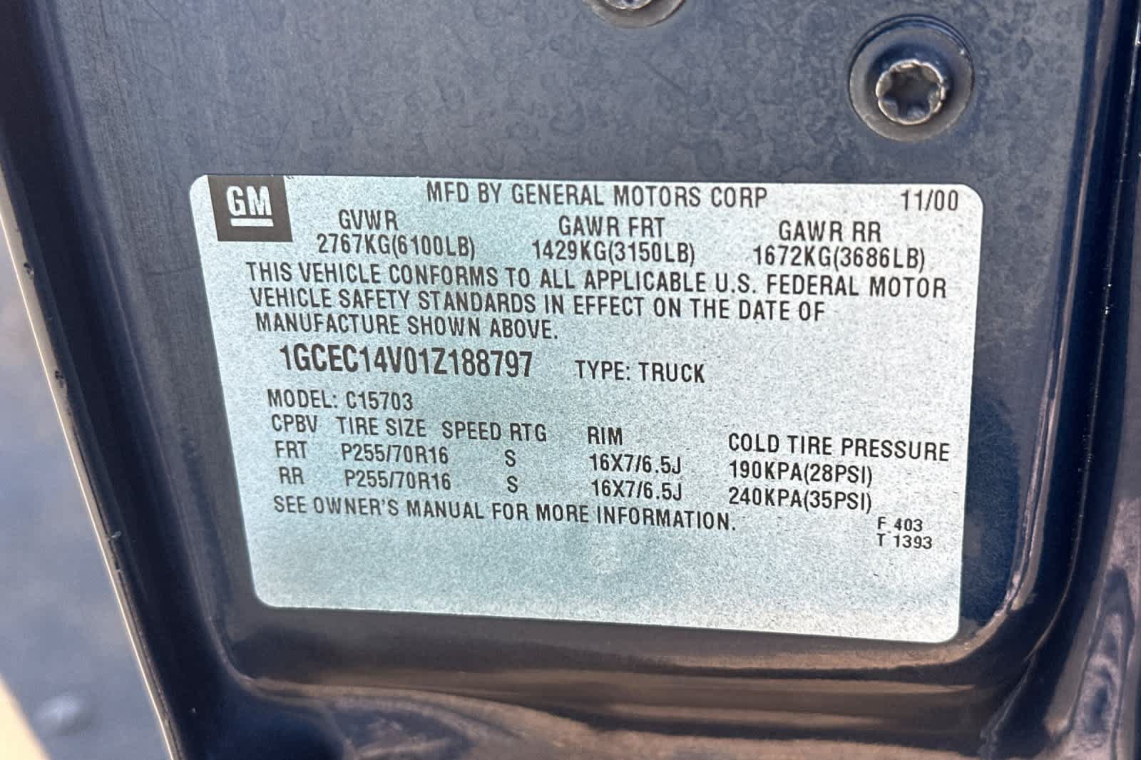 Used 2001 Chevrolet Silverado 1500 LS w/ Firm Ride Suspension Pkg RWD image 31