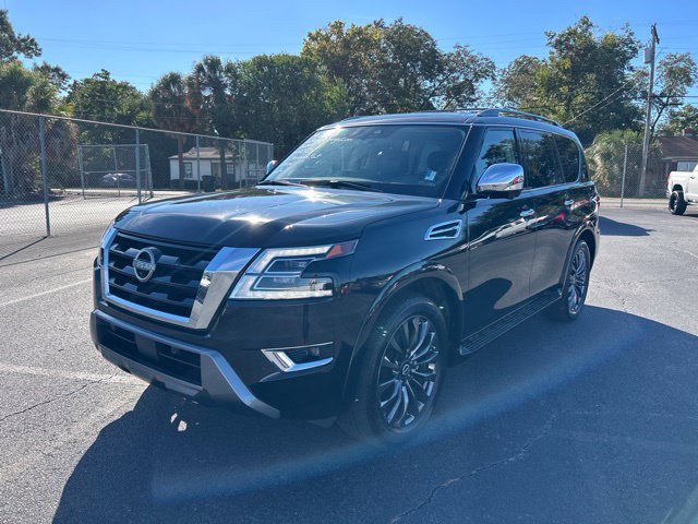 Used 2023 Nissan Armada Platinum w/ Captain's Chairs Package