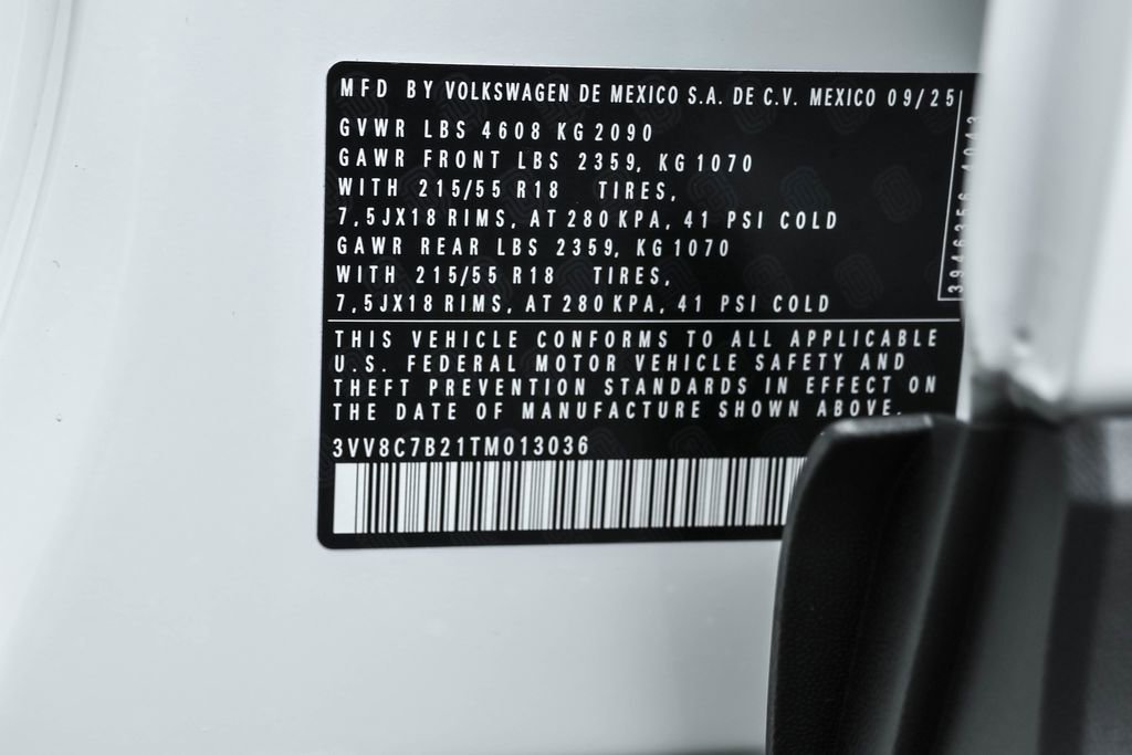 New 2026 Volkswagen Taos S image 42