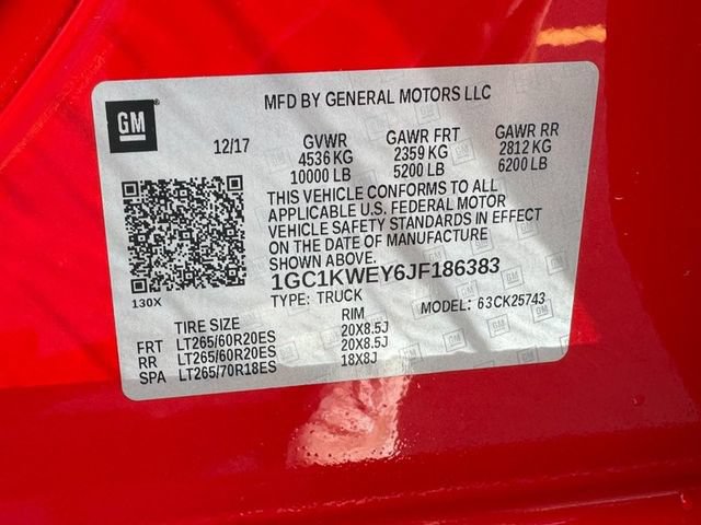 Used 2018 Chevrolet Silverado 2500 LTZ w/ Duramax Plus Package AWD/4WD image 26