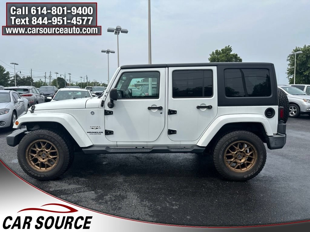 Used 2017 Jeep Wrangler Unlimited Sahara w/ Connectivity Group AWD/4WD image 4