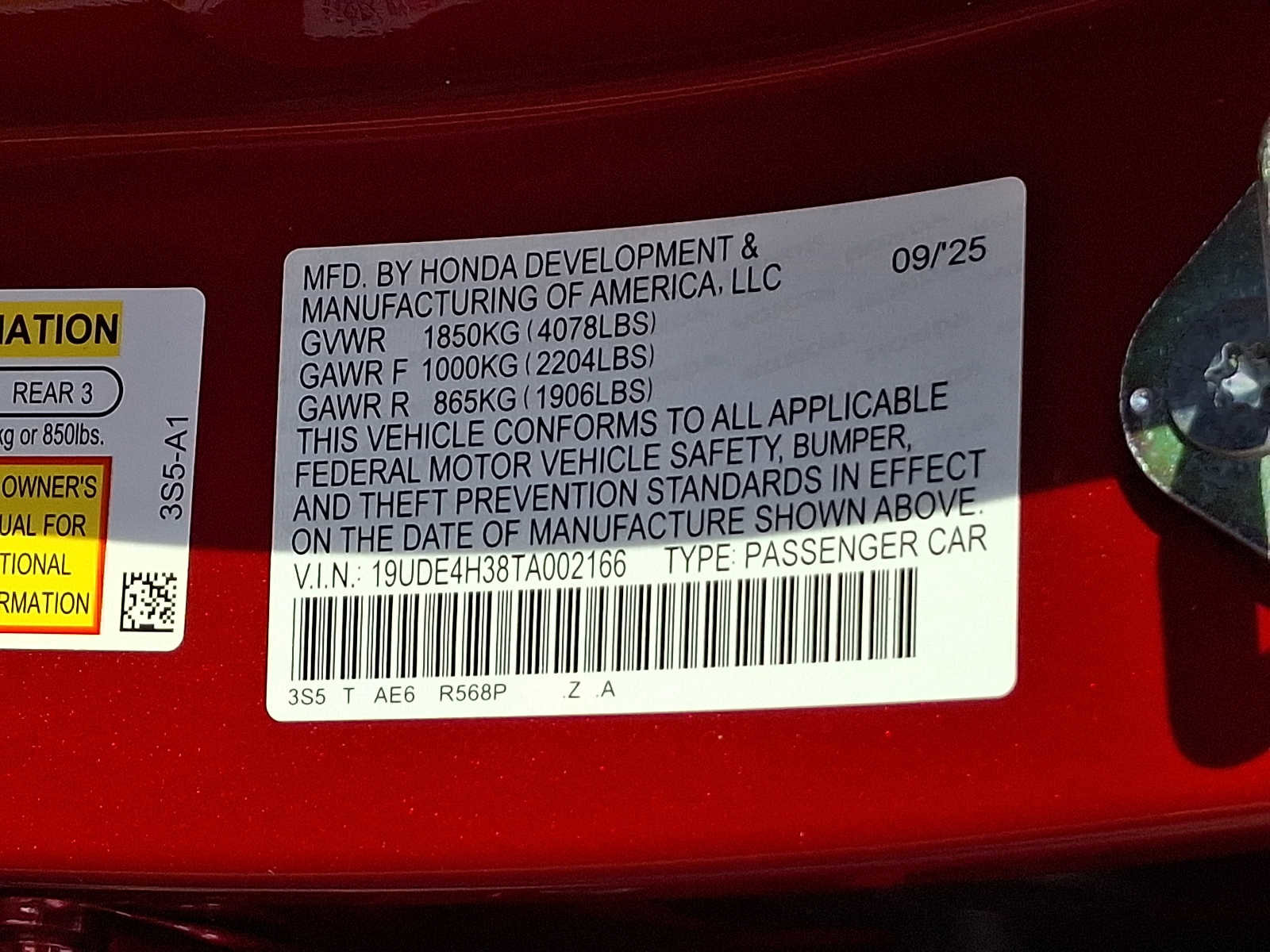 Certified 2026 Acura Integra A-Spec FWD image 27