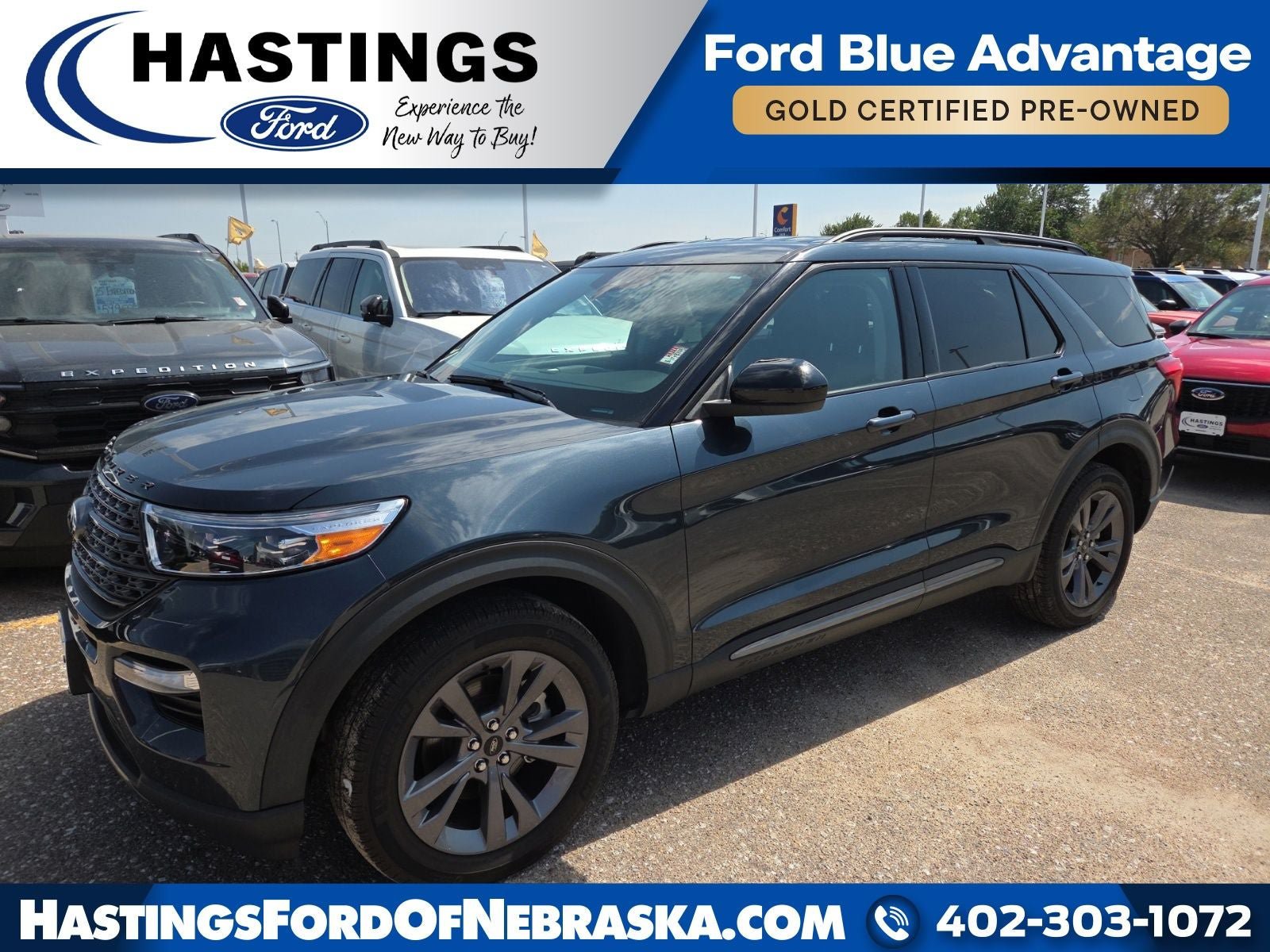 Certified 2024 Ford Explorer XLT w/ Equipment Group 202A